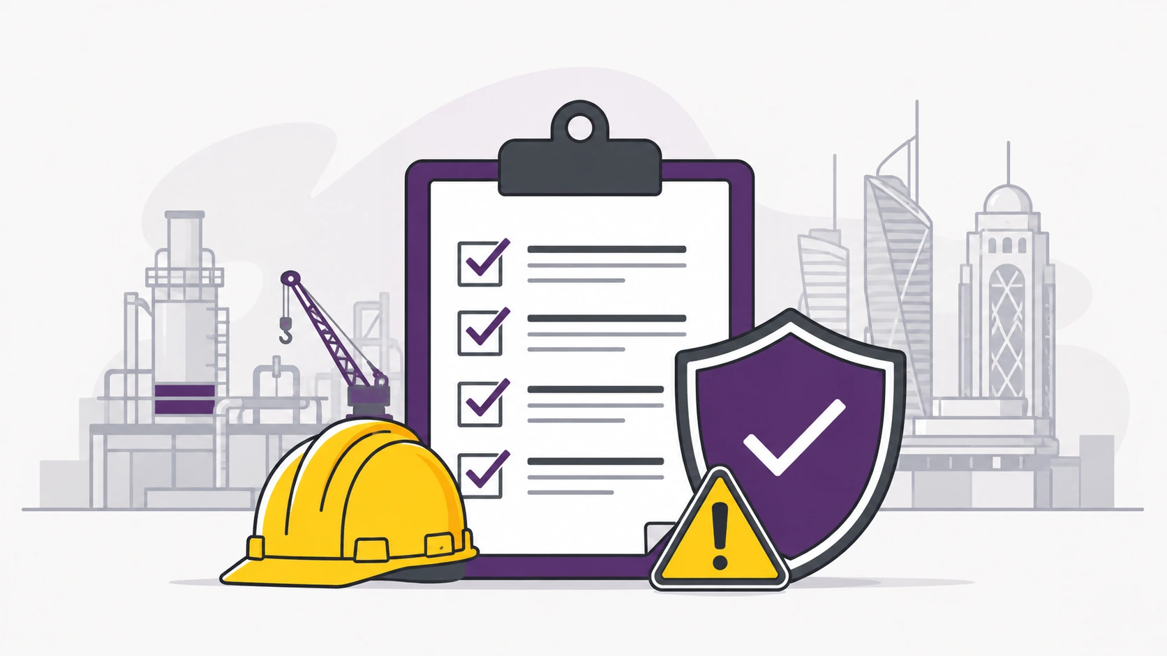ISO 45001 hazard identification and risk assessment checklist for workplaces in Qatar